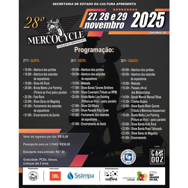 28° Mercocycle
