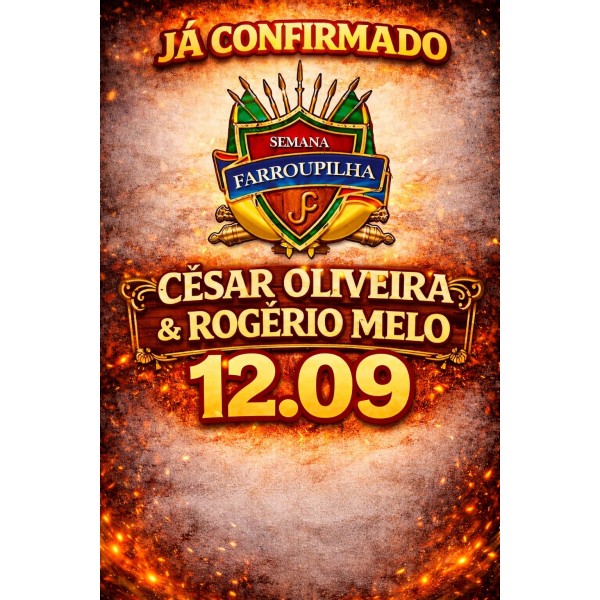 Semana Farroupilha 2026 Junção dos Casco Baile 12-09