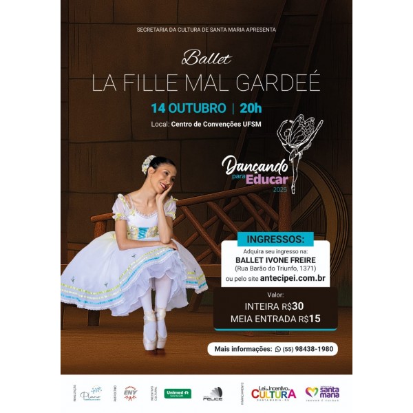 BALLET LA FILLE MAL GARDEÉ