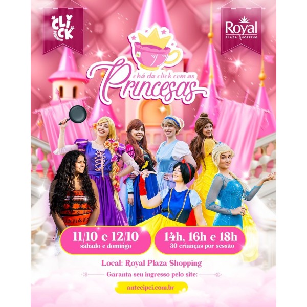 Chá da Click das Princesas 