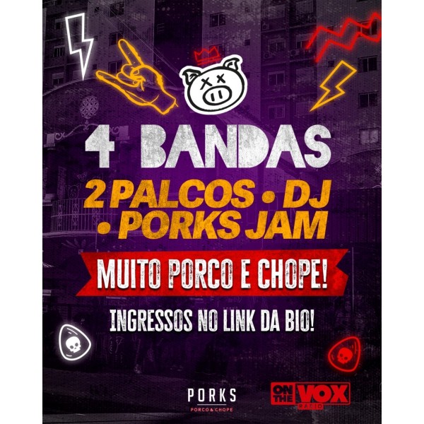 Aniversário 3 anos Porks