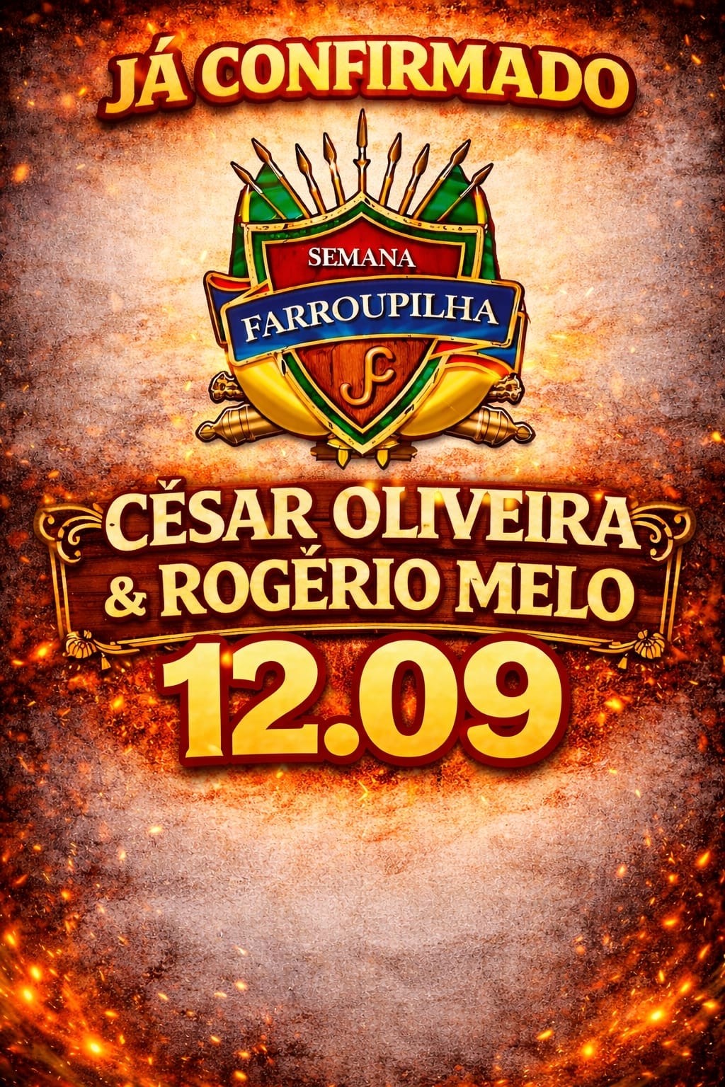 Semana Farroupilha 2026 Junção  dos Casco Baile 12-09