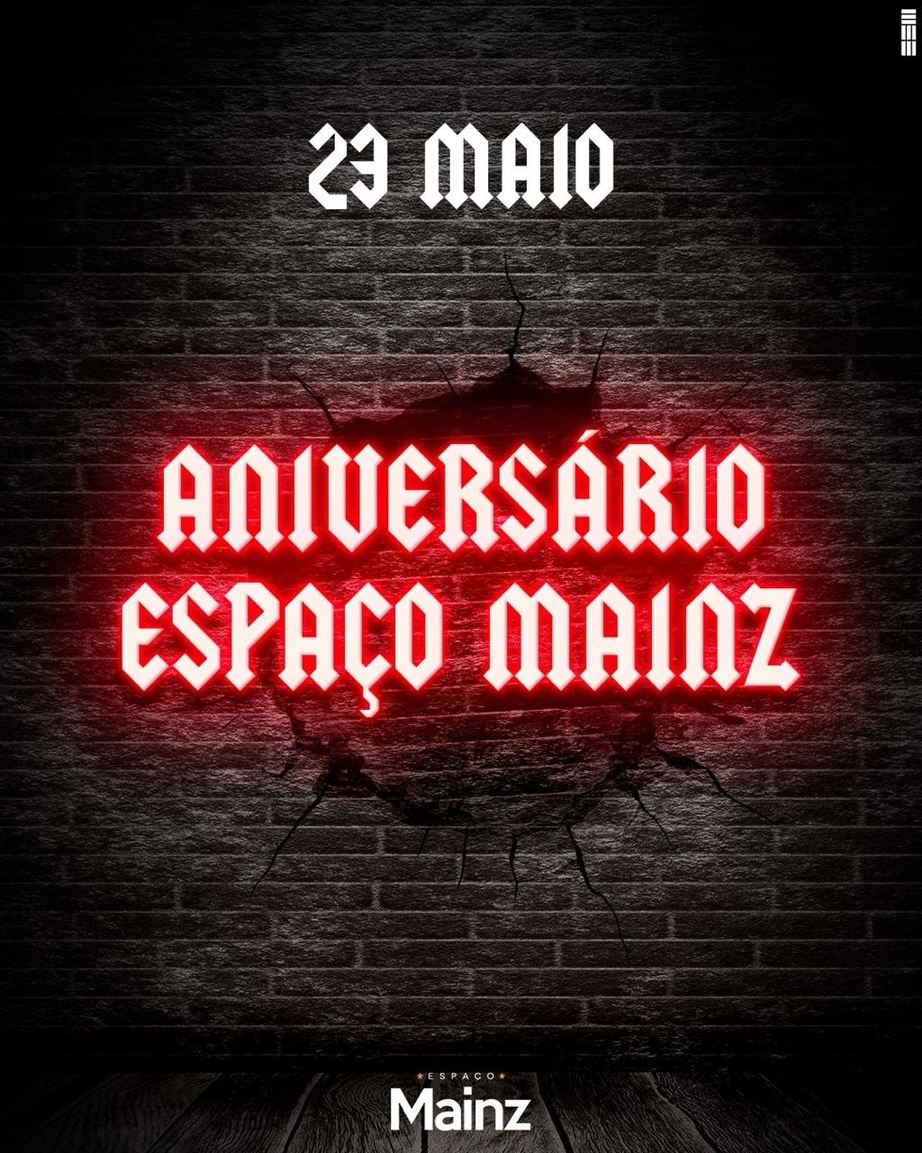 Aniversário da Espaço Mainz 4 anos