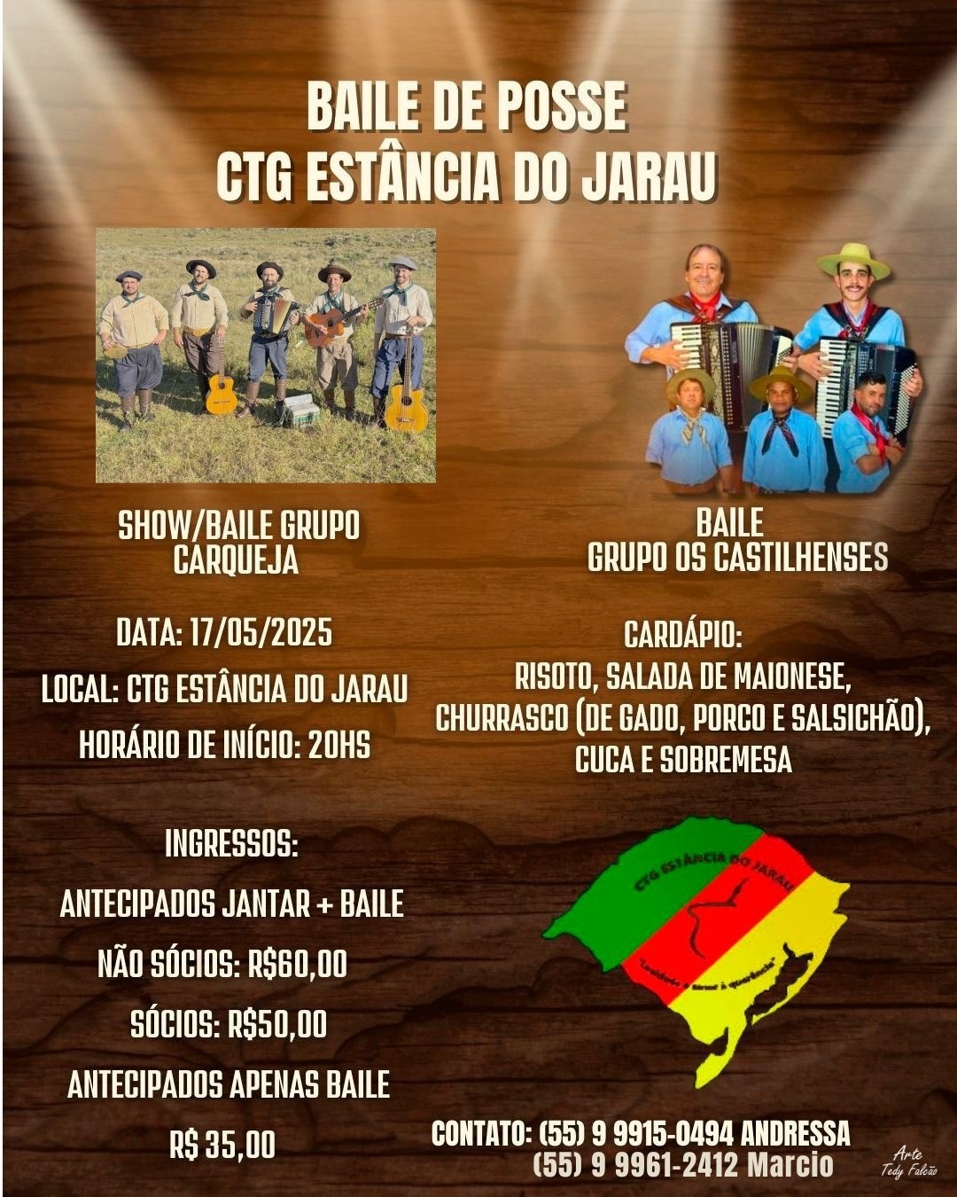 Baile de Posse CTG Estância do Jarau