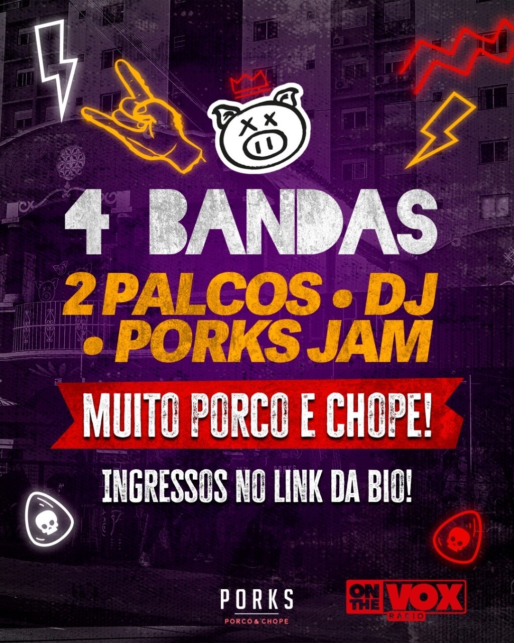 Aniversário 3 anos Porks