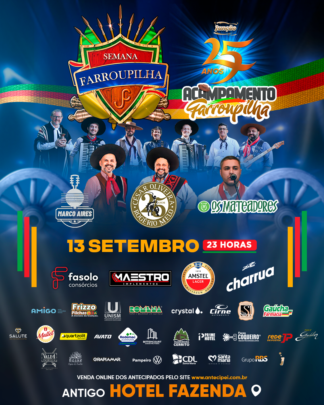 Semana Farroupilha 2025 Junção dos Casco 13-09